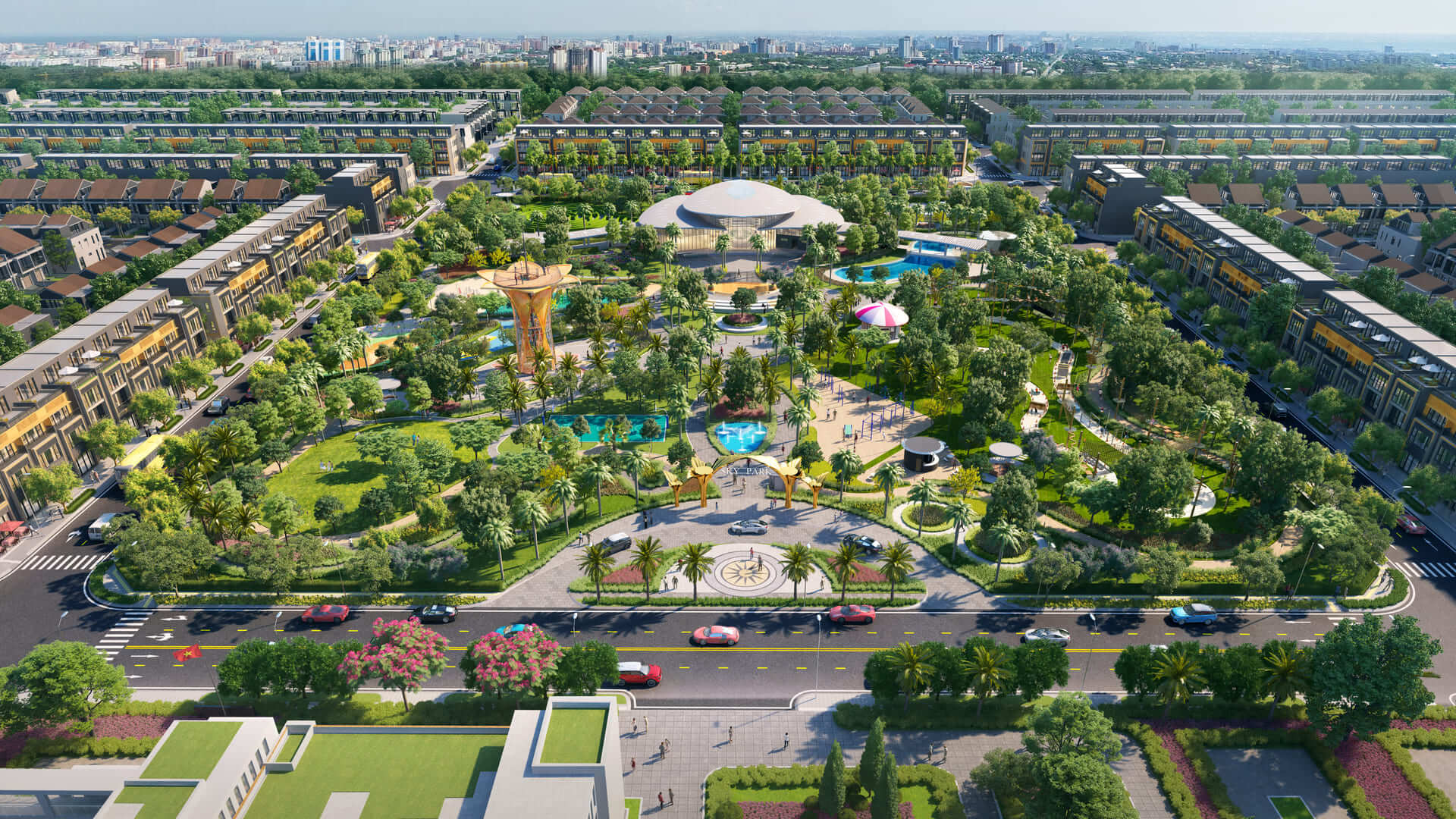 KHU ĐÔ THỊ GEM SKY WORLD